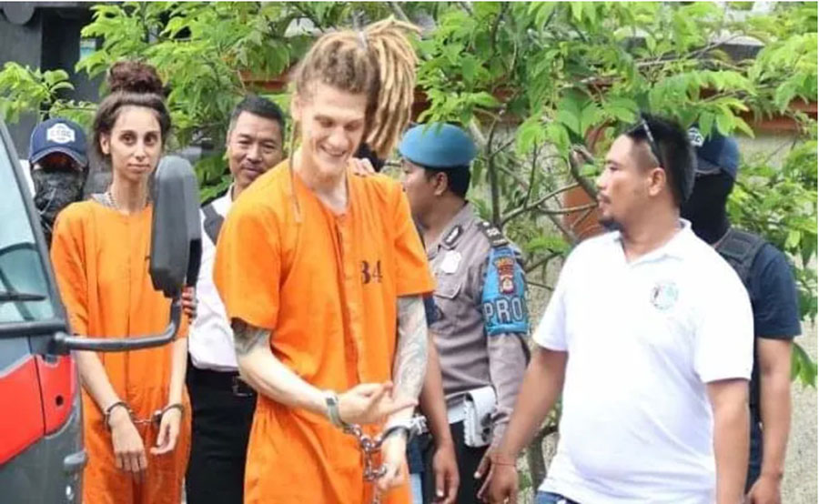 Russia Bali Indonesia Crime